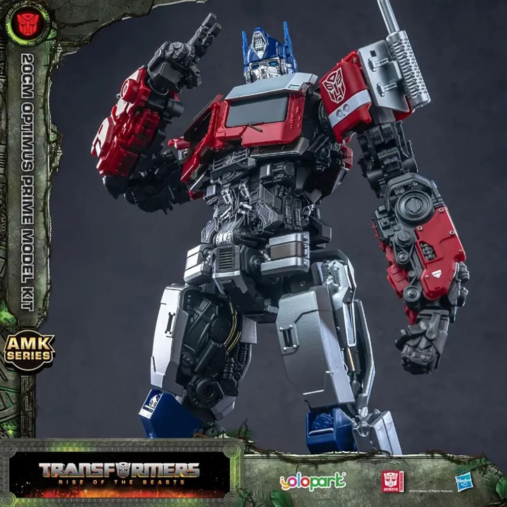 YOLOPARK Transformers Toys Optimus Prime Action Figure